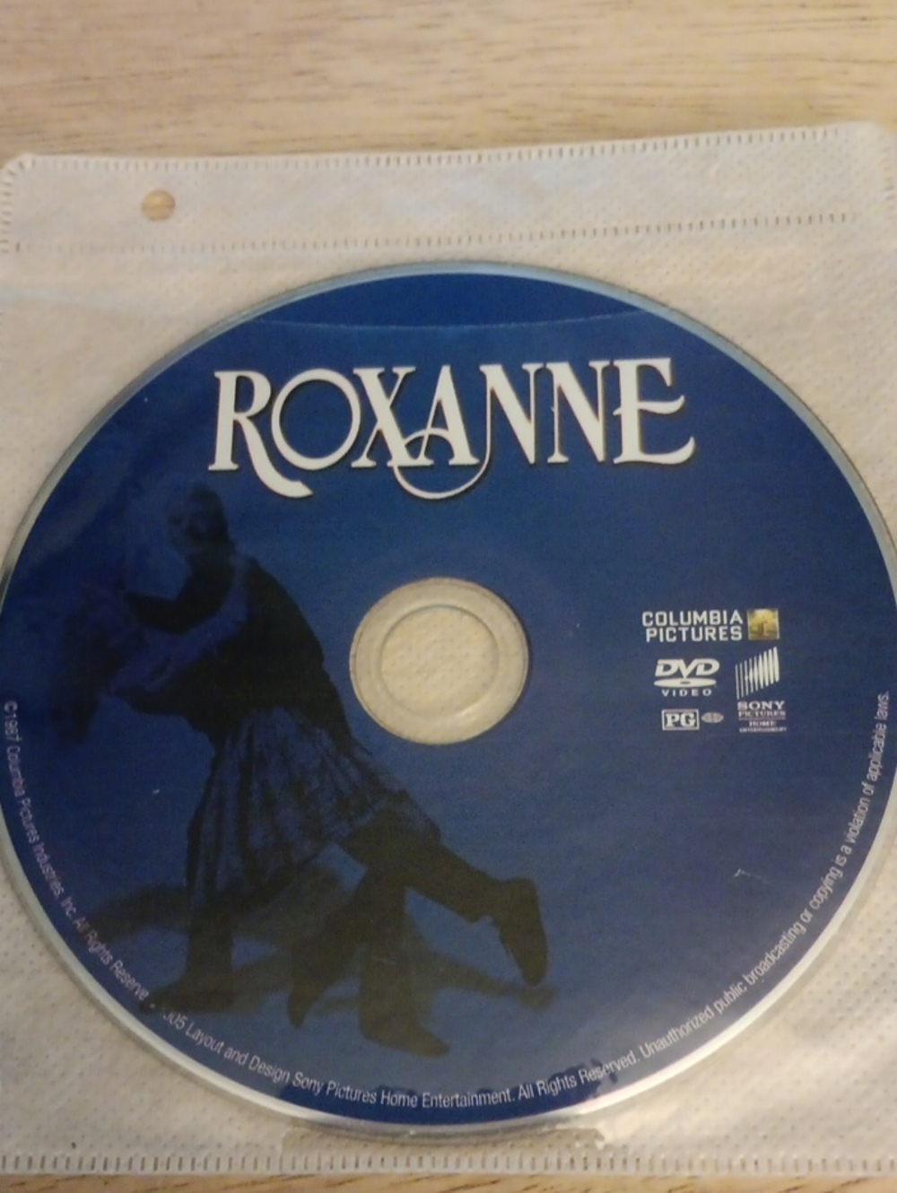 Roxanne DVD *NO CASE*